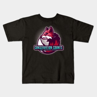 Conservation Counts Save the Endangered Kids T-Shirt